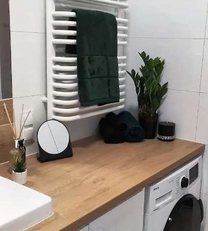 Nowoczesny Z Widokiem Na Park Apartman