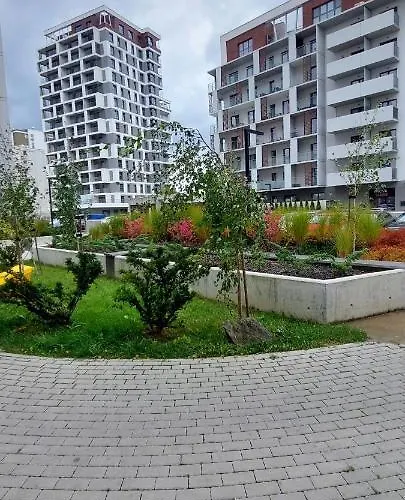 Apartmán Nowoczesny Z Widokiem Na Park